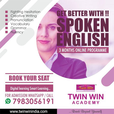 TwinWin India ONLINE SPOKEN ENGLISH PROGRAMME