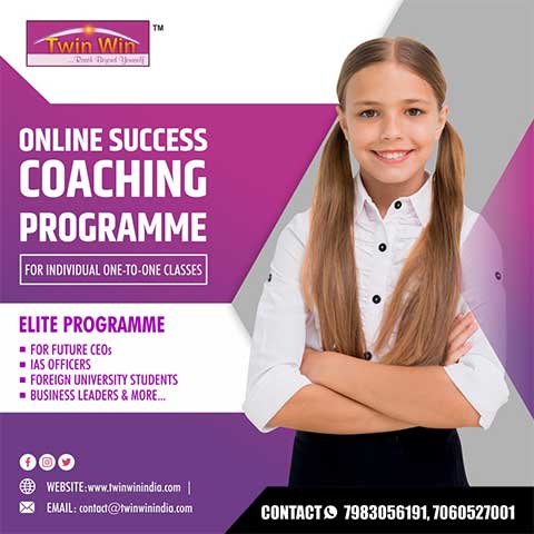 TwinWin India ONLINE ELITE PROGRAMME (Individual One-to-one class)