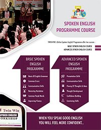 Twin Win ONLINE SPOKEN ENGLISH PROGRAMME